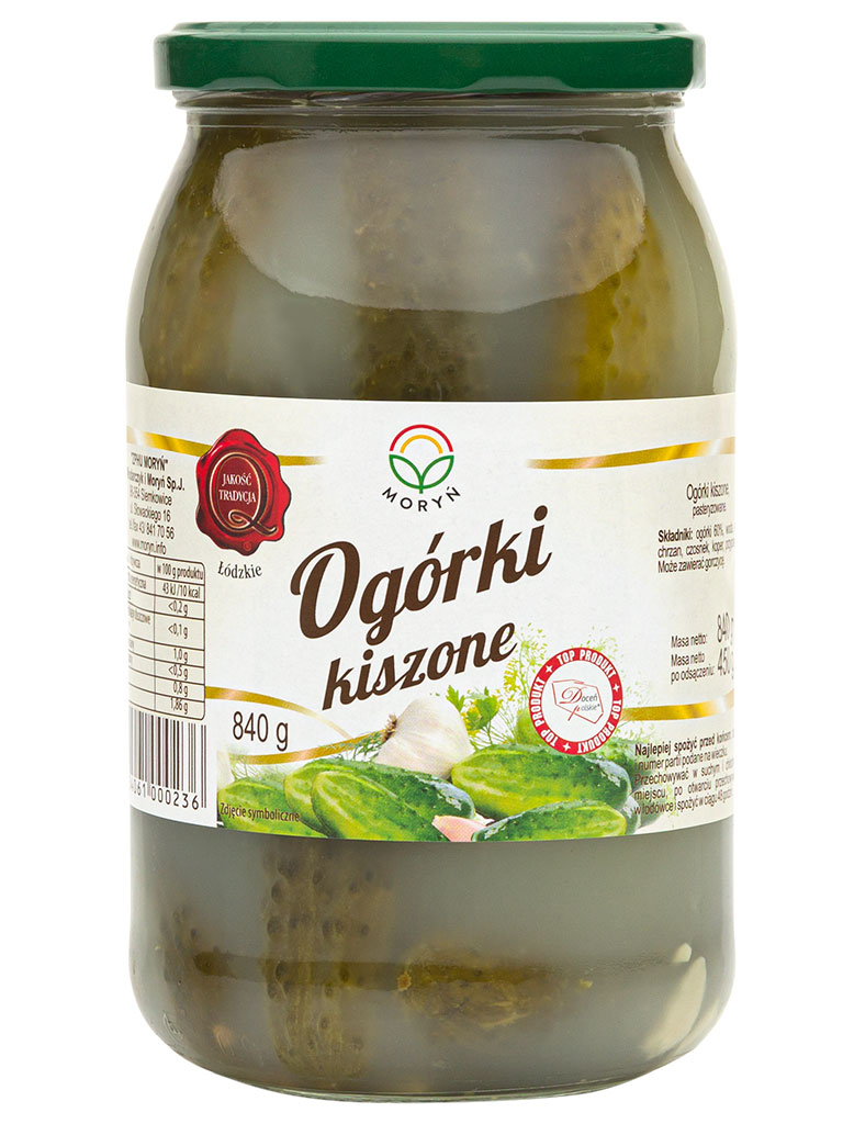 ogórki kiszone przepis